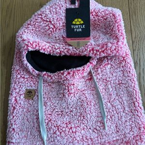 Turtle Fur Cozy Pink Fleece Hood